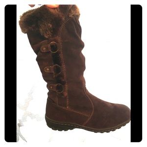Khombu brown winter boot